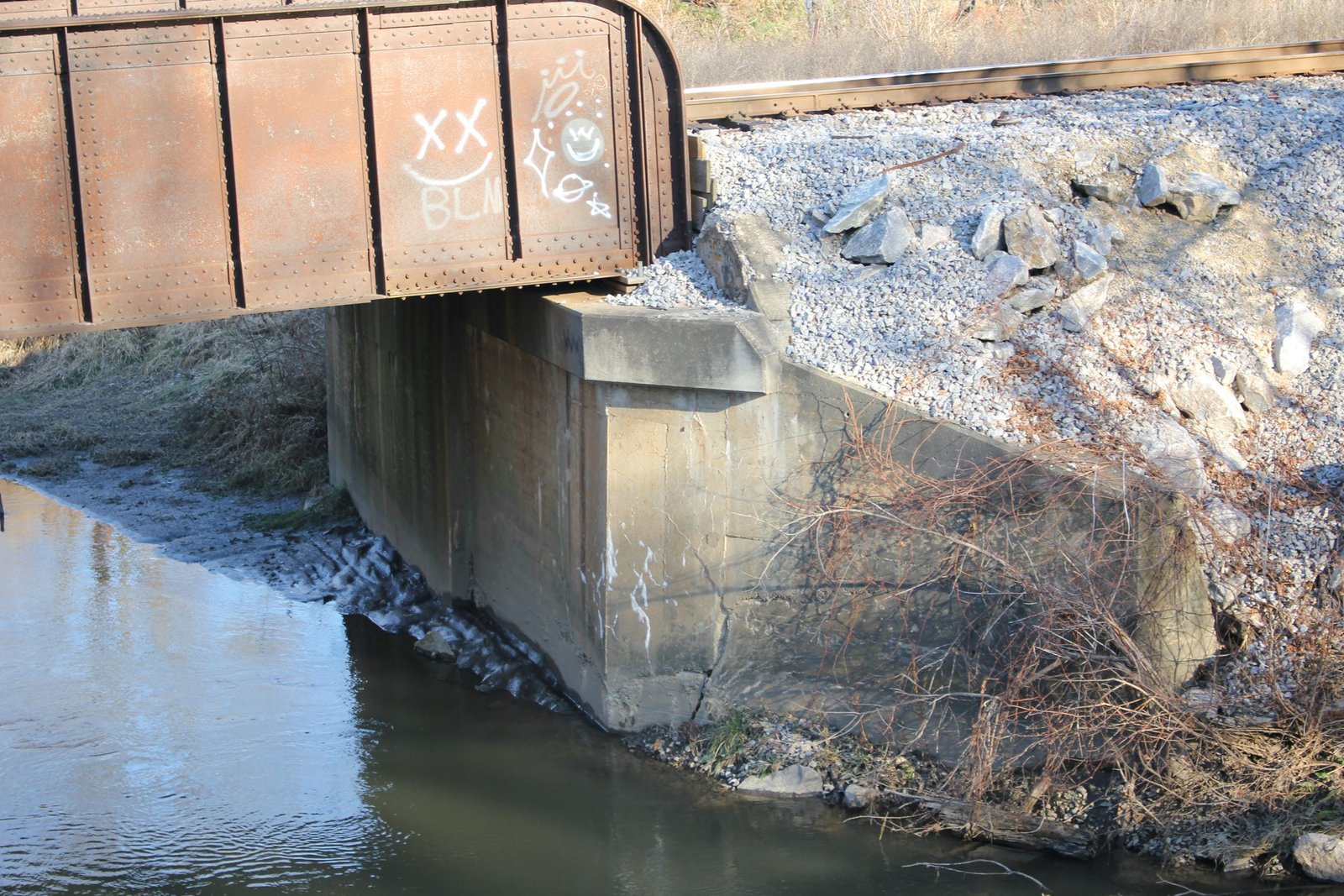 East abutment